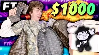 Opening $1,000 of FTP Pickups! (Leather Bags, Tees, + More!)