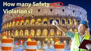 How many OSHA violations did the Construction of the Colosseum have?