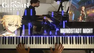 Genshin Impact OST - Mondstadt Night - Piano