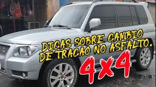 Pajero TR4 Automático, algumas dicas sobre Câmbio de Tração ou Caixa de Transferência, 4x4