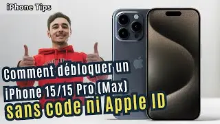 Comment débloquer un iPhone 15/15 Pro Sans Code | Supprimer Compte iCloud (Compris d'autres iPhone)