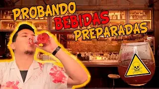 PROBANDO BEBIDAS PREPARADAS - MEZCLAMOS TODO Y SALE MAL D: