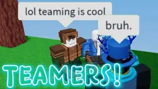 these two were TEAMING, so i got revenge… (Roblox BedWars)