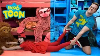 LUCCAS NETO E O DESAFIO QUENTE VS FRIO - Wolfoo Kids Stories | Wolfoo Family Kids Cartoon