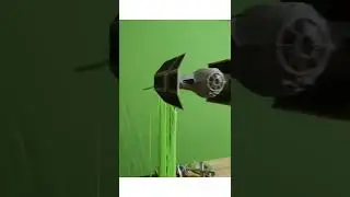 How I recreated Star Wars VFX with a model and green screen.