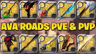 Top 10 builds Ava Roads for PVP and PVE SOLO in Albion Online 2025