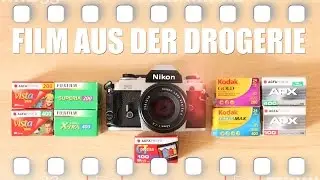 Analog Film aus dem Drogeriemarkt - was gibt es in DM, Rossmann und Müller? 🎞 Flanell, Kameras