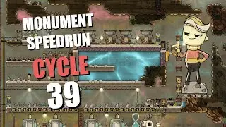 SUB40! Oxygen Not Included Monument Speedrun (Rime) - Launch Upgrade in 39 cycles