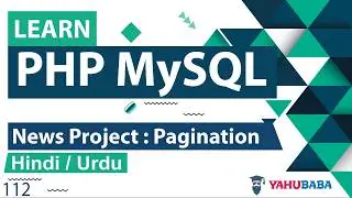 PHP News Project - Pagination Tutorial in Hindi / Urdu