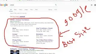 Google में ऐसा सर्च रिजल्ट कैसे लाये! | QUICKLY Get Google SiteLinks for Your Site 2018