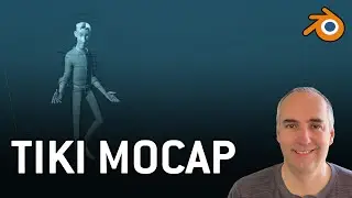 Tiki mocap and retargeting in Blender