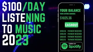 How To Make Money From Spotify By Listening 2023 |  For Beginners | Make Money Online 2023
