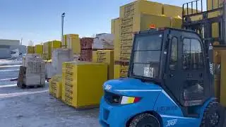 Так выглядит доставка газобетонных блоков 💥 КОТТЕДЖ 💥