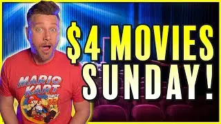 $4 Movies on Sunday | National Cinema Day 2023 (August 27)
