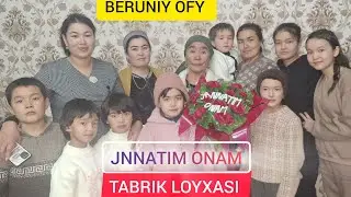BERUNIY OFY NAVOY ADDEL QANSHARTAL SHARIPA ONAMIZ 64 YOSHDA FARZANTLARI NOMIDAN TABRIKLADIK