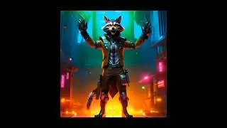 Rocket Raccoon: The Feisty Firepower! #marvel #superhero #animatedphotos