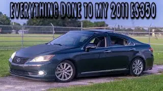 Everything done to my 2011 Lexus ES 350 (Mod List Included)