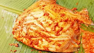Rupchanda Fish BBQ | রূপচাঁদা মাছের বারবিকিউ |  Pomfret Barbecue Recipe | Rupchanda macher recipe
