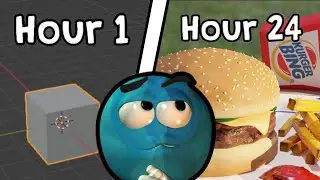 Modeling in Blender For 24 Hours