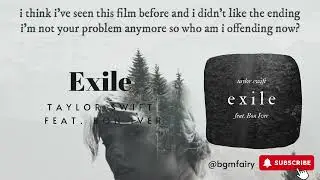 TAYLOR SWIFT - EXILE (One Hour Loop) Feat. Bon Iver | @bgmfairy