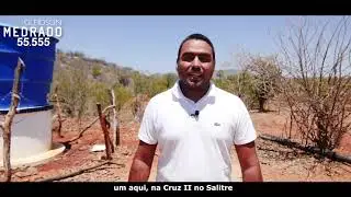 GLEIDSON MEDRADO - JUAZEIRO-BA - CAMPANHA VEREADOR 2020 - VT ÁGUA