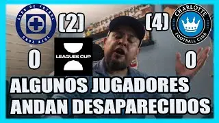 #fexhernandez11 REACCION Y ANALISIS CRUZ AZUL-CHARLOTTE (Y UNA REFLEXION SOBRE LAS OLIMPIADAS)