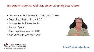 DPS 2021 Training Class: SQL Server Big Data Clusters by Niels Berglund