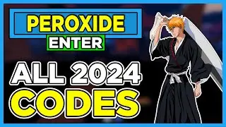 NEW CODES FOR PEROXIDE ON ROBLOX
