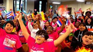 PS22 Chorus "Wavin' Flag" K'naan