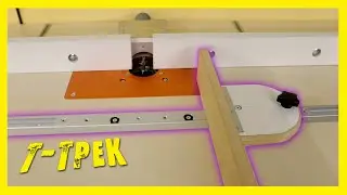 ✔️Modification of the milling table. T-track.