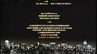 Closing To The Muppets Take Manhattan 1991 VHS (Version #2)