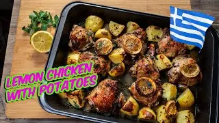 Greek Lemon Chicken And Potatoes - Tony's Comfort Kitchen