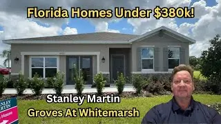 Groves At Whitemarsh In Leesburg FL New Construction Homes. Stanley Martin 4 Bed 3 Bath Home $389k!