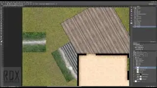 Small House Exterior Texturization Time Lapse by RDX_Graphics