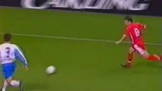 Уэльс - Россия 0:1 стыковой матч Евро 2004 1/2
