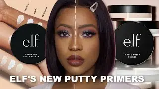 Elf's New Putty Primers | Luminous Vs. Matte