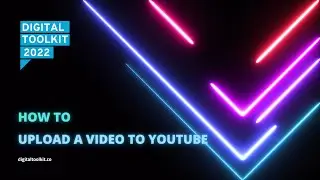 How to upload a video to youtube