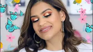 MAQUILLAJE SENCILLO PRIMAVERAL CON UN POP DE COLOR