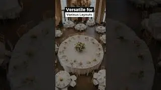 5 Benefits of Round Tables at Your Wedding