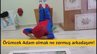 Örümcek adam olmak ne zormuş arkadaşım ! Dışarda kötülerle savaş. Evde tozlarla ! Nasıl mı ?