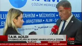 CNN Türk Özel Sektör programında T.A.M. Çözüm Merkezi haberi
