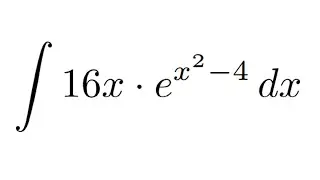 Integralrechnung: e Funktion durch nichtlineare Substitution integrieren | INTEGRIEREN LERNEN #23