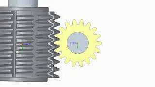 Gear  hobbing animation