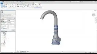 Revit Family   Plumbing Fixture - Single Hole & Single Handle Faucet