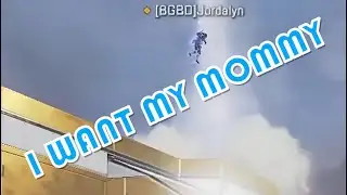 What's this thing? Ahh! I want my Mommy!