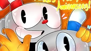 Clip Joint Calamity Meme //Cuphead's 7th anniversary animation// Lazy (? #cupheadandmugman