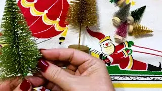 Decorating for Christmas & Making a Mouse House Chandelier