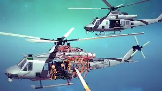 Helicopter Crashes & Shootdowns #35 | Besiege