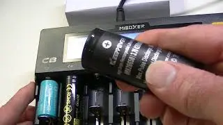MiBoxer C8. Multi-bay Smart Battery Charger.