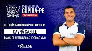 CONCURSO PREF. CUPIRA/PE: LEI ORGÂNICA DO MUNICÍPIO DE CUPIRA-PE @CursosdoPortal